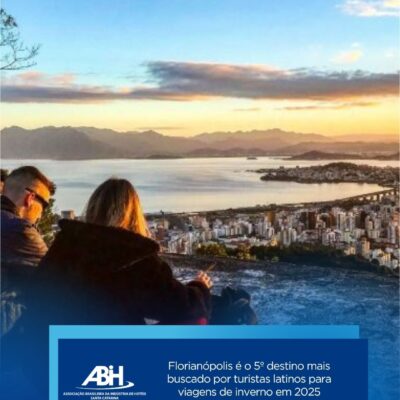 Florianópolis é o 5º destino mais buscado por turistas latinos para viagens de inverno em 2025