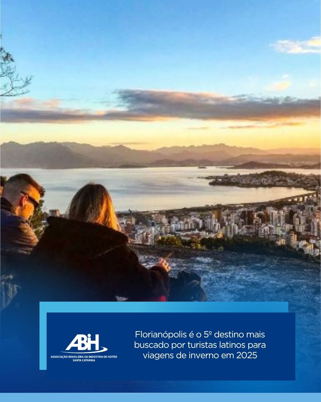 Florianópolis é o 5º destino mais buscado por turistas latinos para viagens de inverno em 2025