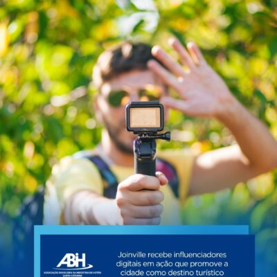 Joinville recebe influenciadores digitais em ação que promove a cidade como destino turístico