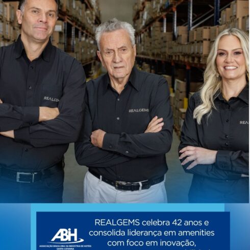REALGEMS celebra 42 anos e consolida liderança em amenities com foco em inovação, encantamento e sustentabilidade