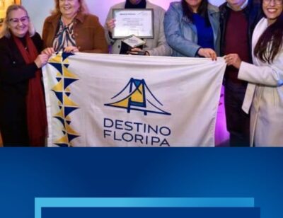 SC domina premiação nacional ao setor de turismo e entidade da Capital é 1° lugar