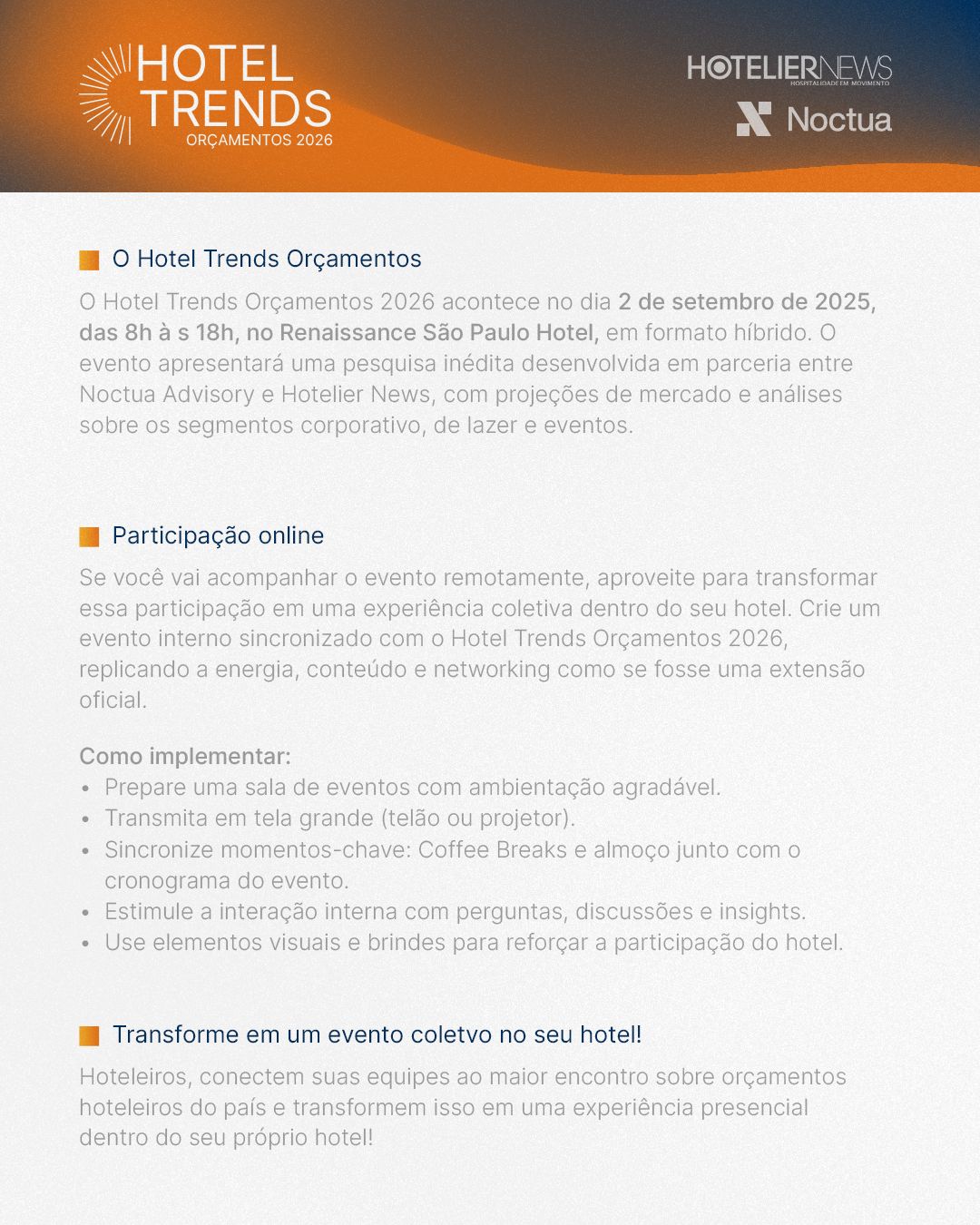 HOTEL TRENDS