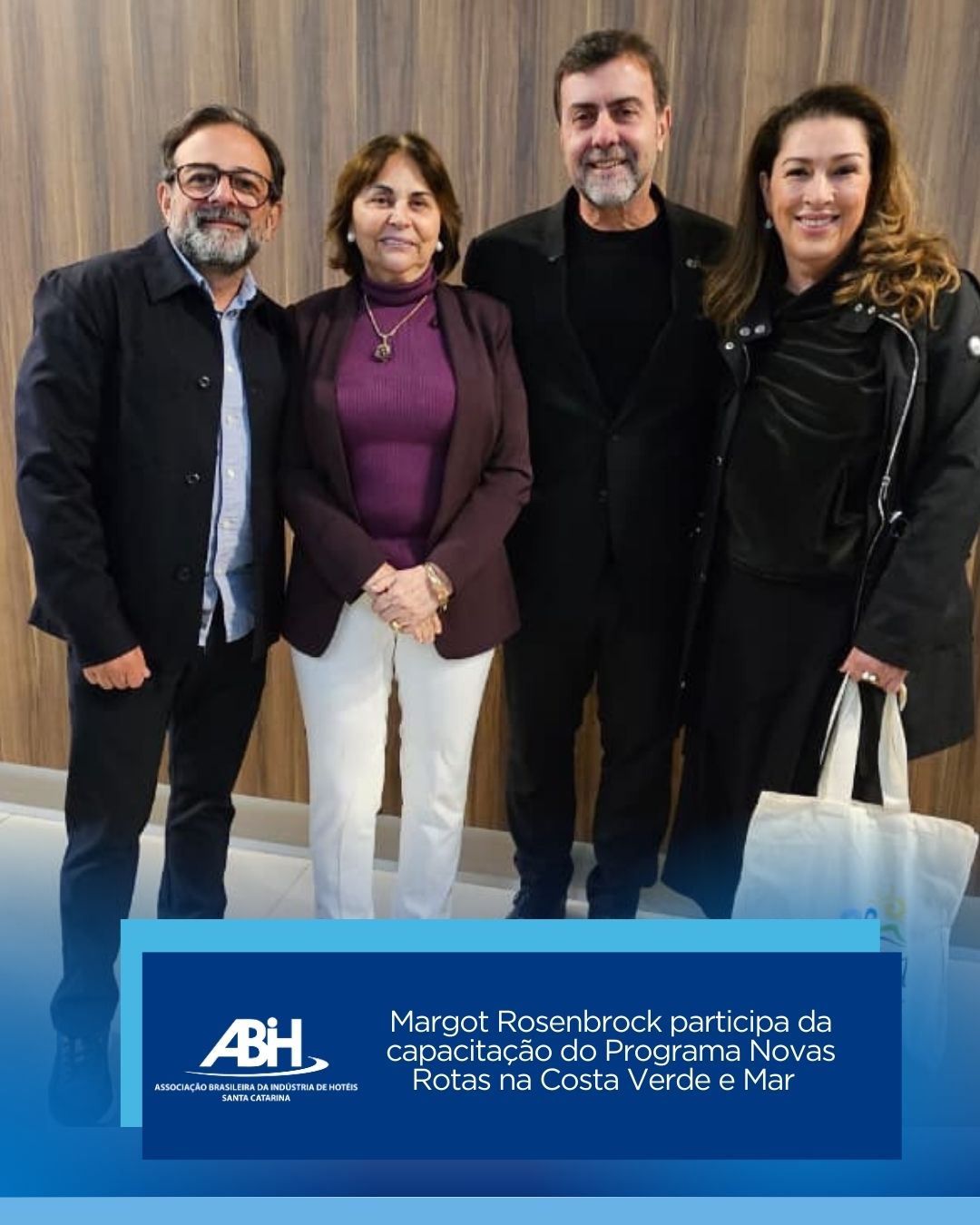 Margot Rosenbrock participa da capacitação do Programa Novas Rotas na Costa Verde e Mar