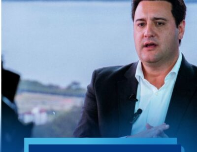 ‘Case de sucesso’ Ratinho Jr. rasga elogios ao turismo de SC e busca inspiração para o Paraná
