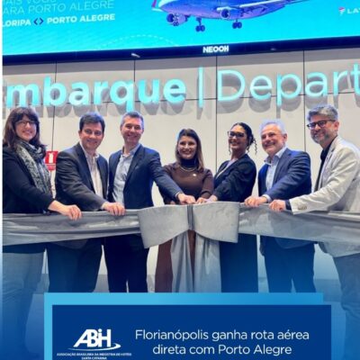 Florianópolis ganha rota aérea direta com Porto Alegre