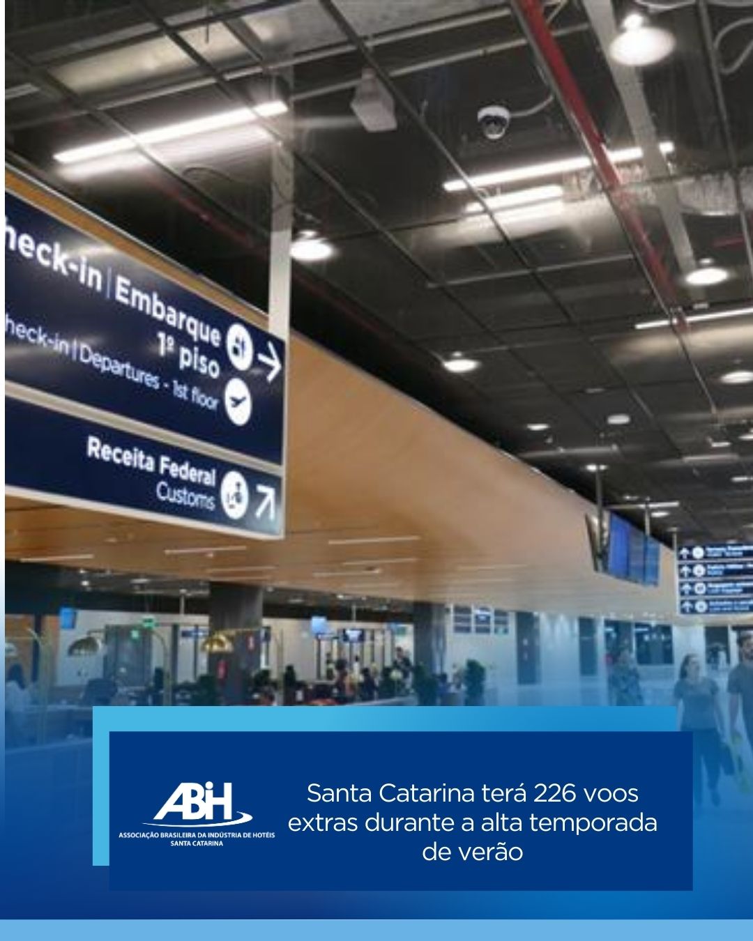 Santa Catarina terá 226 voos extras durante a alta temporada de verão