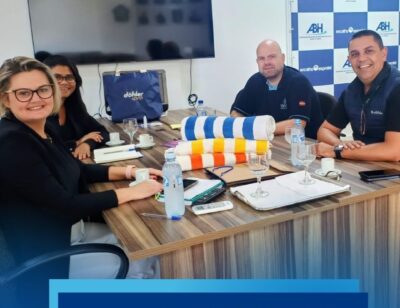 ABIH-SC recebe representantes da Döhler em encontro voltado ao fortalecimento da parceria com o setor hoteleiro