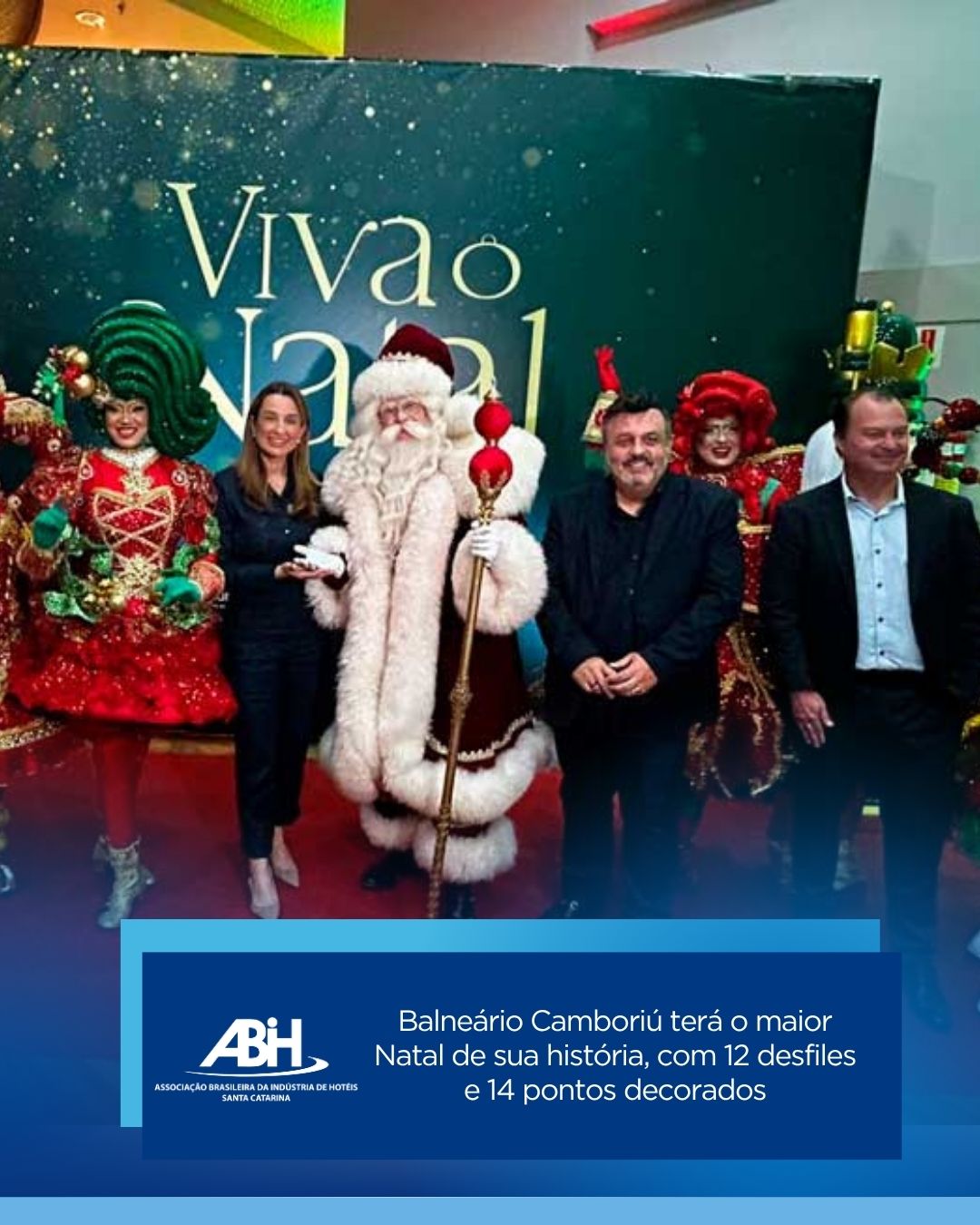 Balneário Camboriú terá o maior Natal de sua história, com 12 desfiles e 14 pontos decorados Balneário Camboriú terá o maior Natal de sua história, com 12 desfiles e 14 pontos decorados