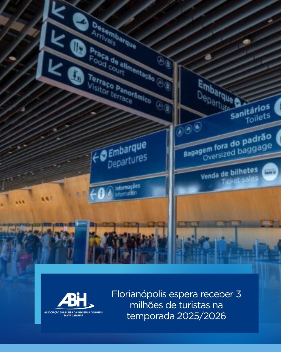 Florianópolis espera receber 3 milhões de turistas na temporada 20252026