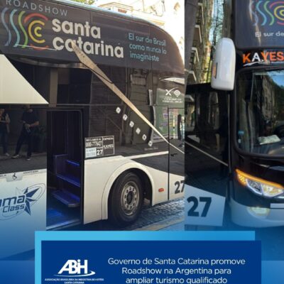 Governo de Santa Catarina promove Roadshow na Argentina para ampliar turismo qualificado
