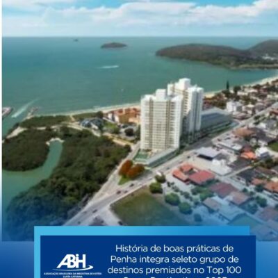 História de boas práticas de Penha integra seleto grupo de destinos premiados no Top 100 Green Destinations 2025