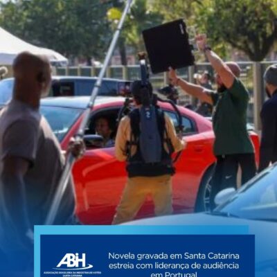Novela gravada em Santa Catarina estreia com liderança de audiência em Portugal