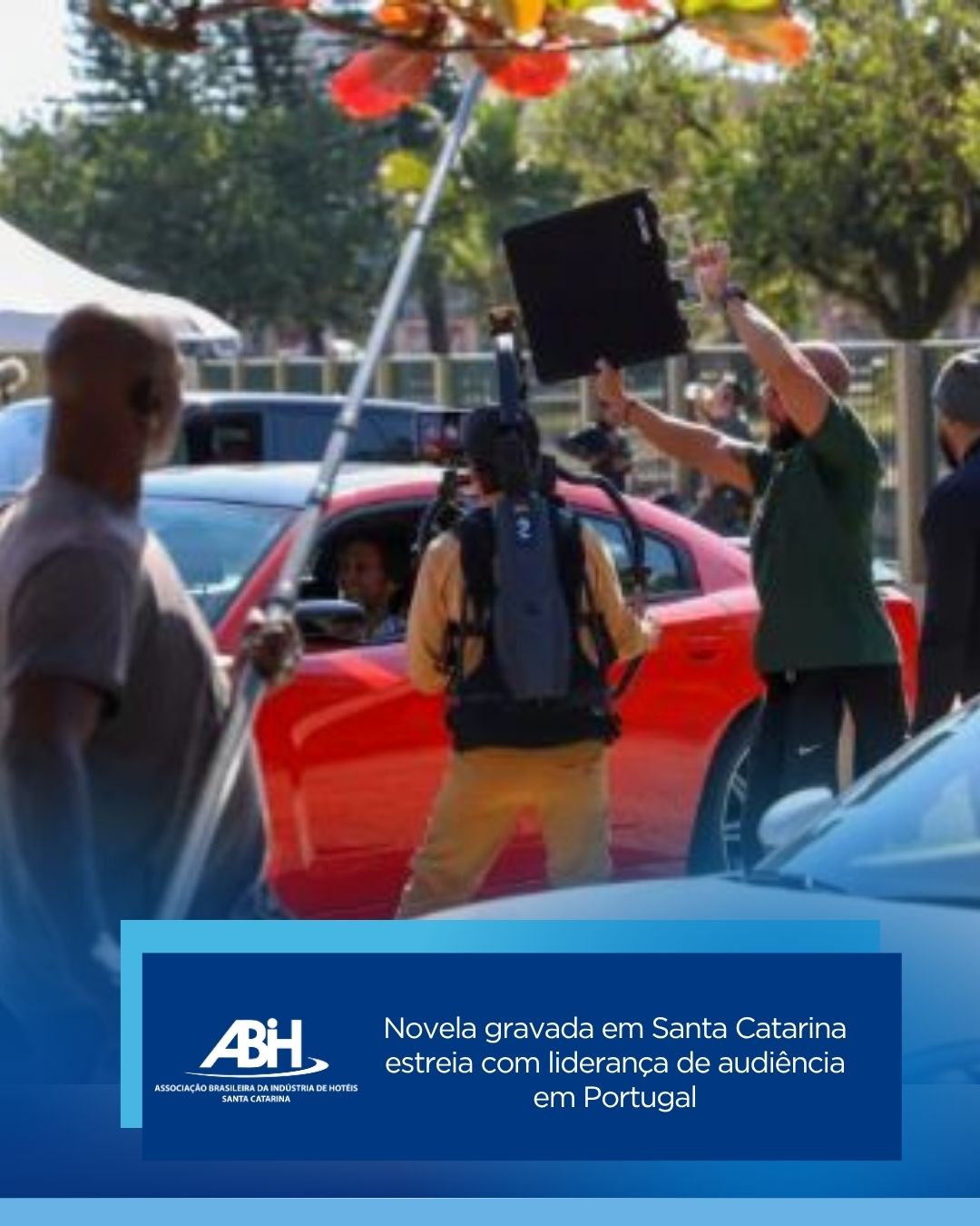 Novela gravada em Santa Catarina estreia com liderança de audiência em Portugal