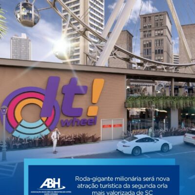 Roda-gigante milionária será nova atração turística da segunda orla mais valorizada de SC