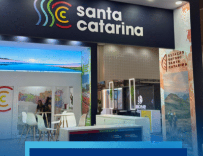 Santa Catarina apresenta opções de turismo nas quatro estações durante a Brazil Travel Market 2025