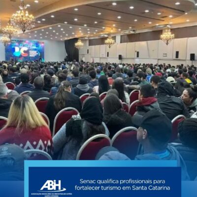 Senac qualifica profissionais para fortalecer turismo em Santa Catarina