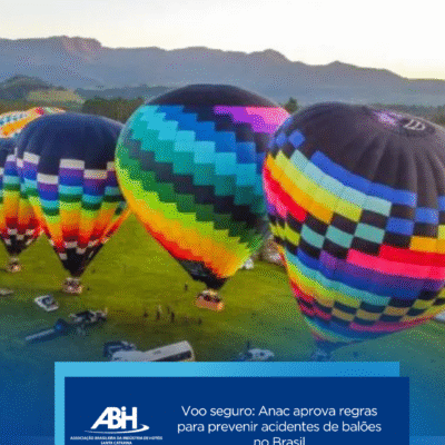 Voo seguro Anac aprova regras para prevenir acidentes de balões no Brasil