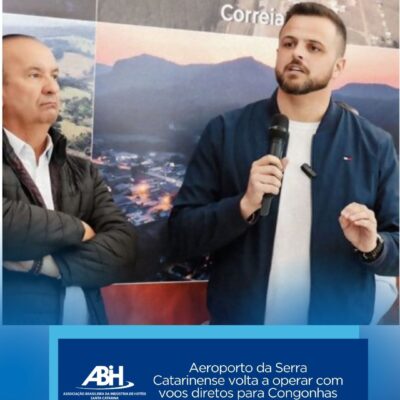 Aeroporto da Serra Catarinense volta a operar com voos diretos para Congonhas