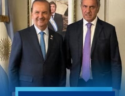 Jorginho Mello e secretário de Turismo da Argentina falam sobre mais fluxo de visitantes