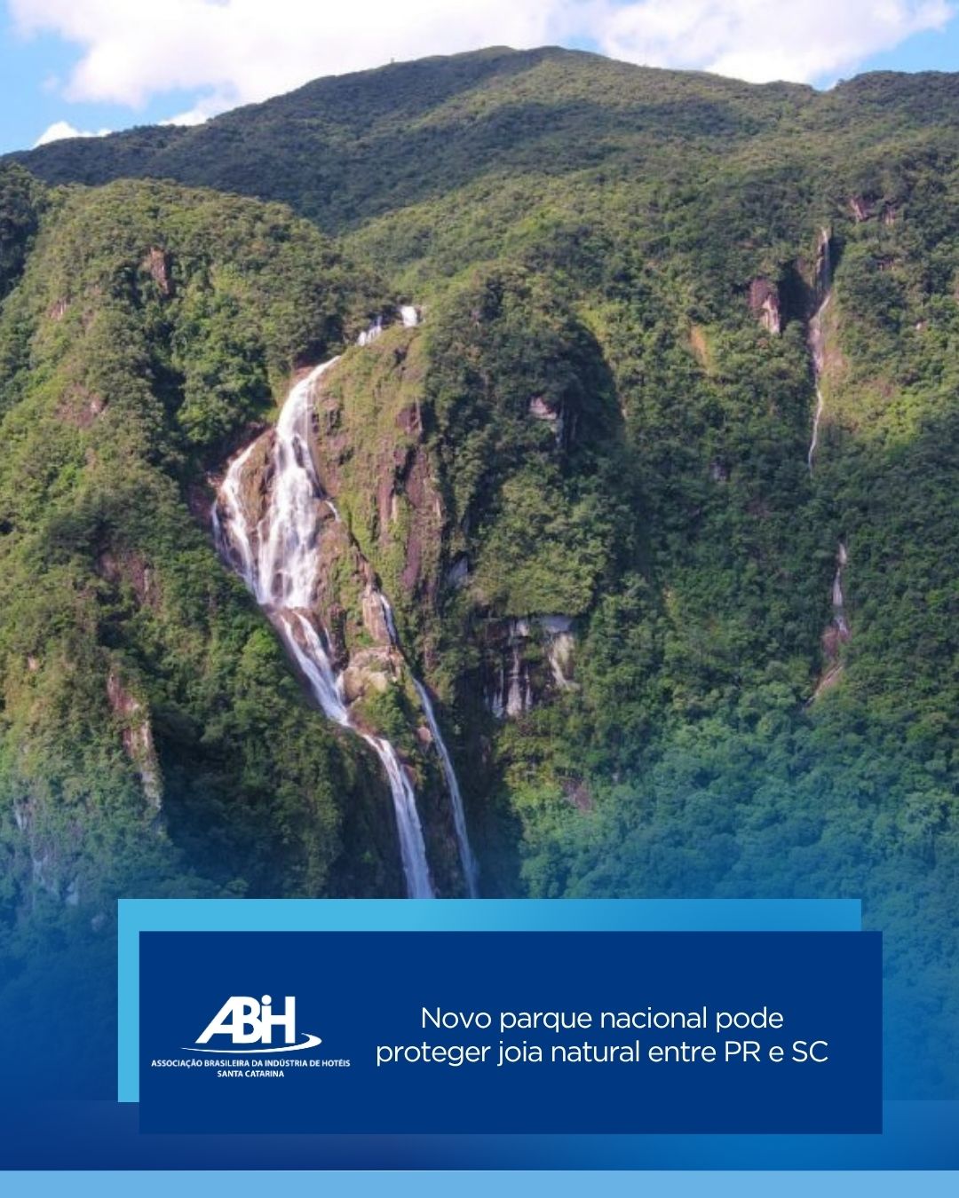 Novo parque nacional pode proteger joia natural entre PR e SC Novo parque nacional pode proteger joia natural entre PR e SC