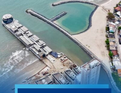 Píer com ‘Hard Rock sobre o mar’ já tem data de inauguração em SC