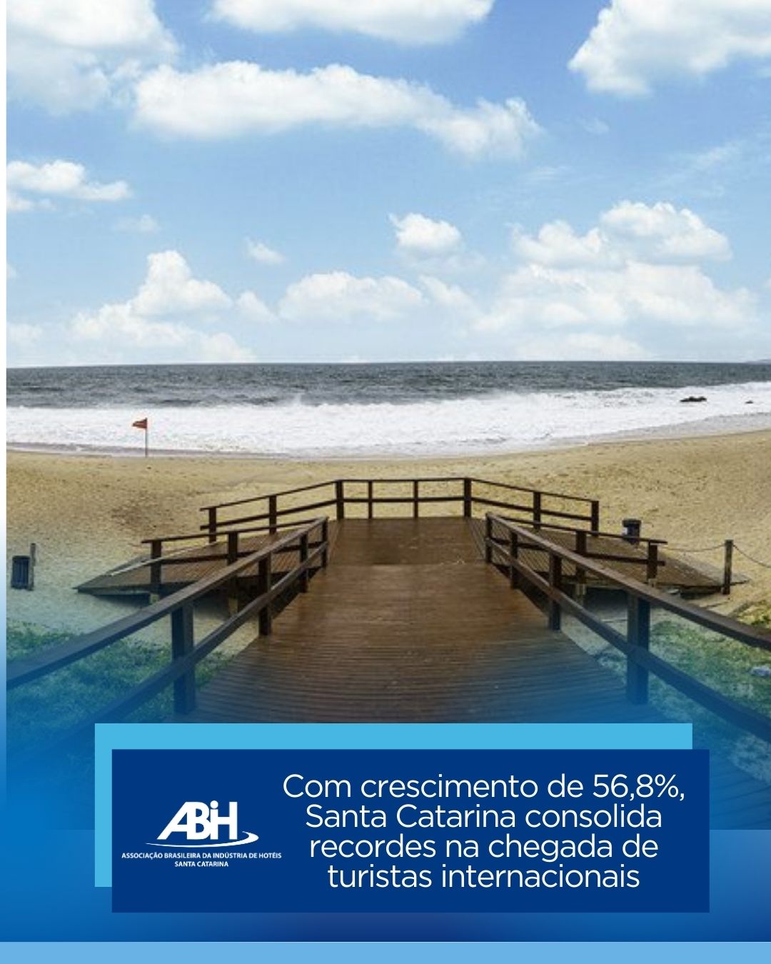 Com crescimento de 56,8%, Santa Catarina consolida recordes na chegada de turistas internacionais Com crescimento de 56,8%, Santa Catarina consolida recordes na chegada de turistas internacionais