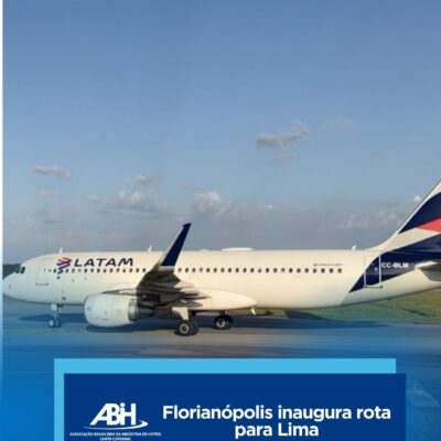 Florianópolis inaugura rota para Lima