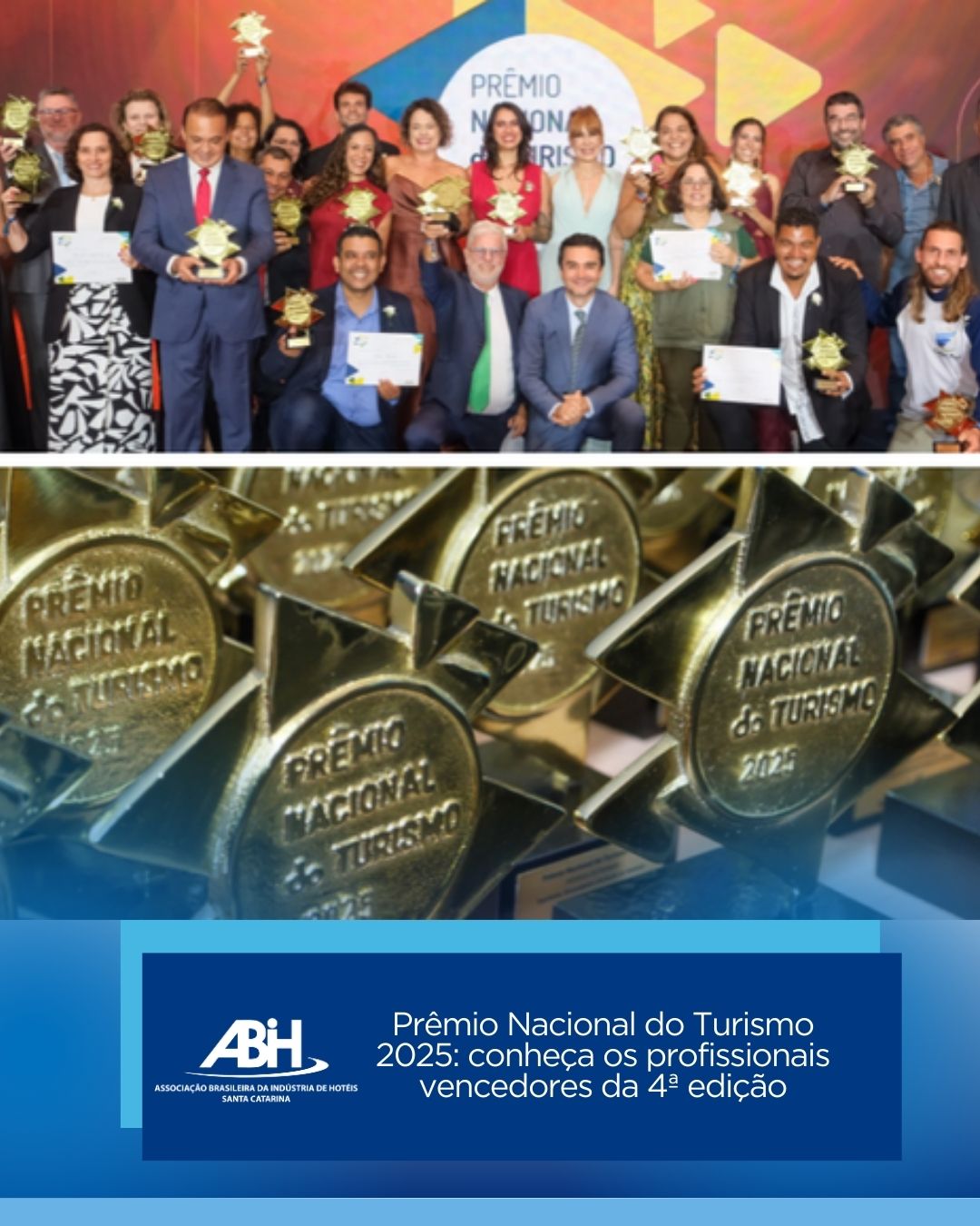 Prêmio Nacional do Turismo 2025 conheça os profissionais vencedores da 4ª edição