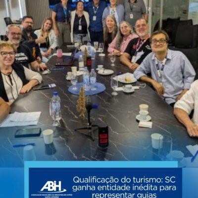 Qualificação do turismo SC ganha entidade inédita para representar guias profissionais