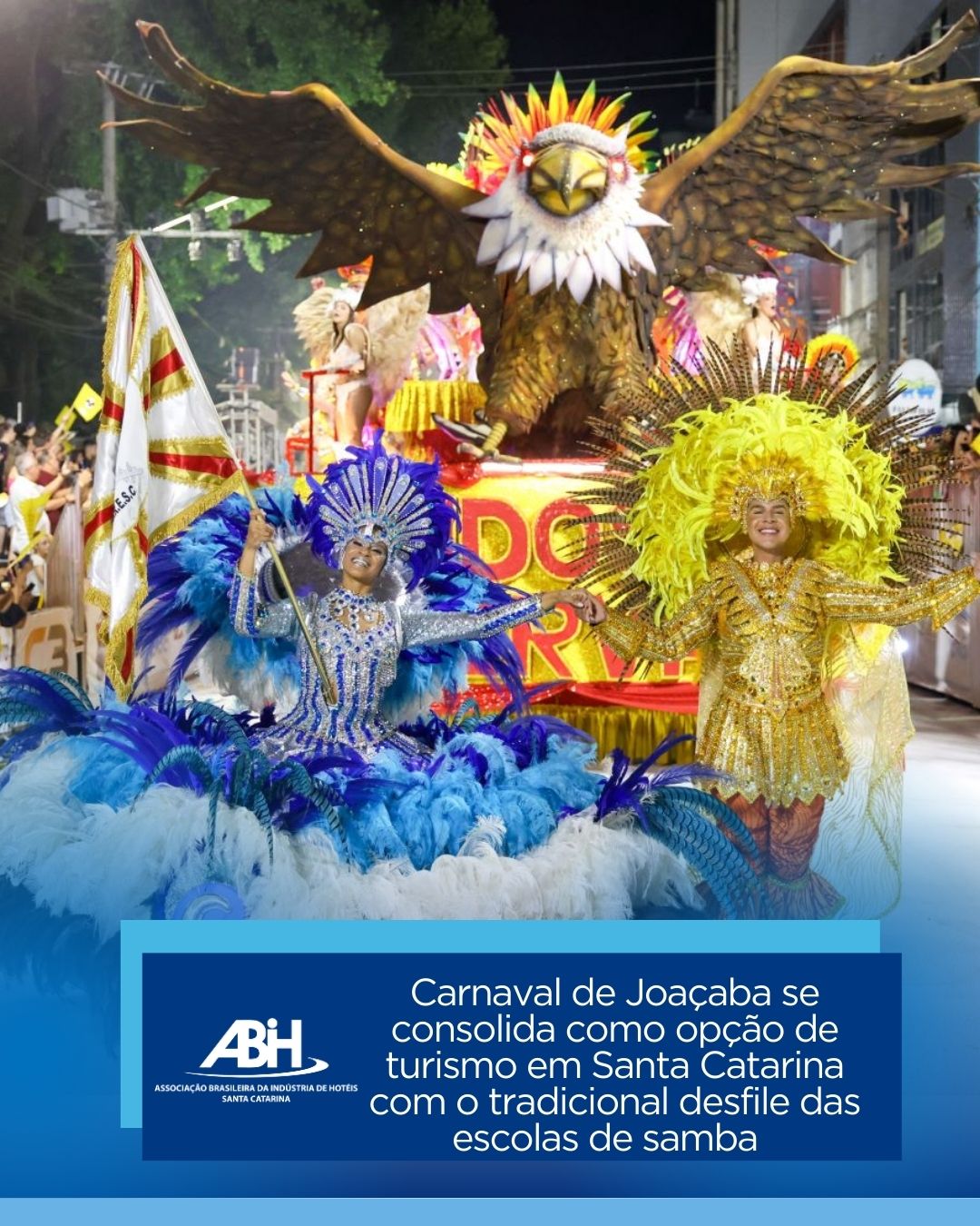 Carnaval de Joaçaba se consolida como opção de turismo em Santa Catarina com o tradicional desfile das escolas de samba Carnaval de Joaçaba se consolida como opção de turismo em Santa Catarina com o tradicional desfile das escolas de samba