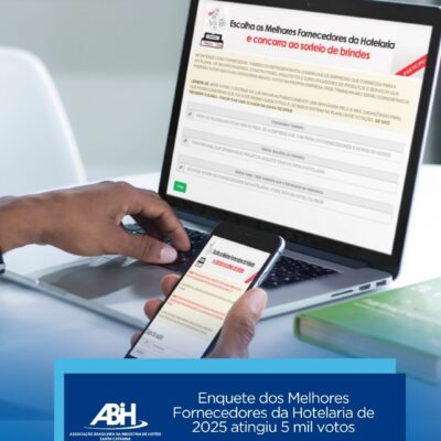 Enquete dos Melhores Fornecedores da Hotelaria de 2025 atingiu 5 mil votos