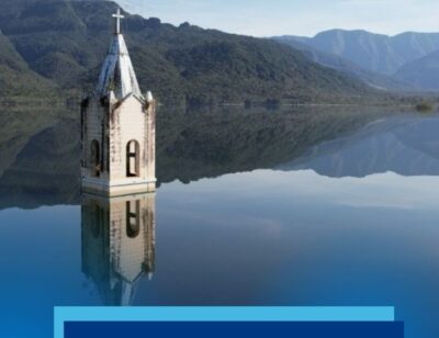 Igreja submersa em SC une memória e passeio em cenário cinematográfico