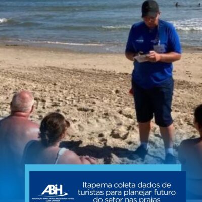 Itapema coleta dados de turistas para planejar futuro do setor nas praias