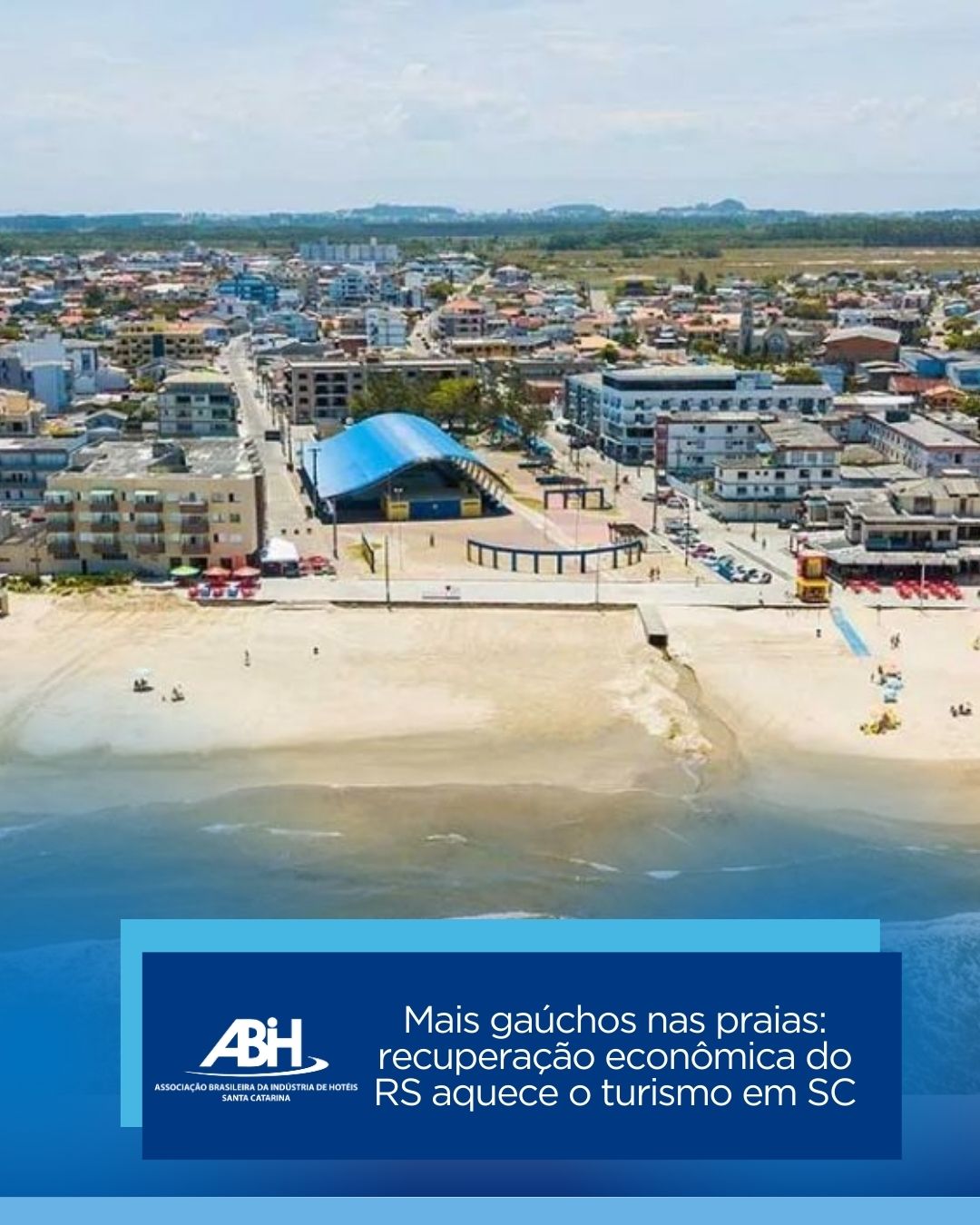 Mais gaúchos nas praias recuperação econômica do RS aquece o turismo em SC