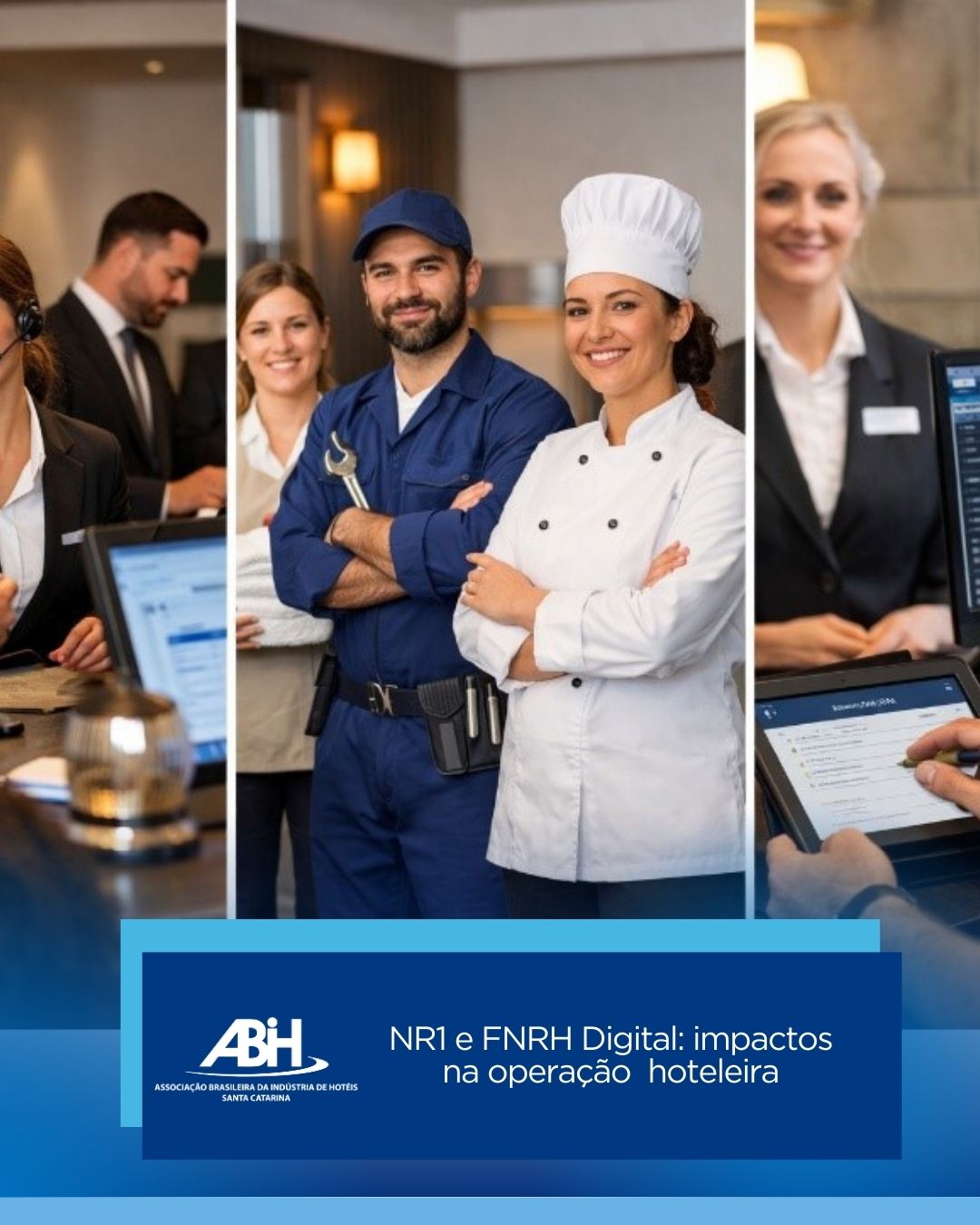 NR1 e FNRH Digital impactos na operação hoteleira