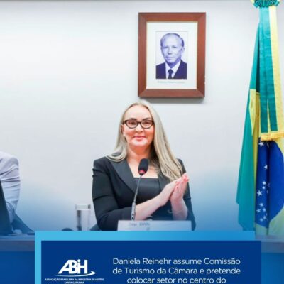 Daniela Reinehr assume Comissão de Turismo da Câmara e pretende colocar setor no centro do desenvolvimento nacional