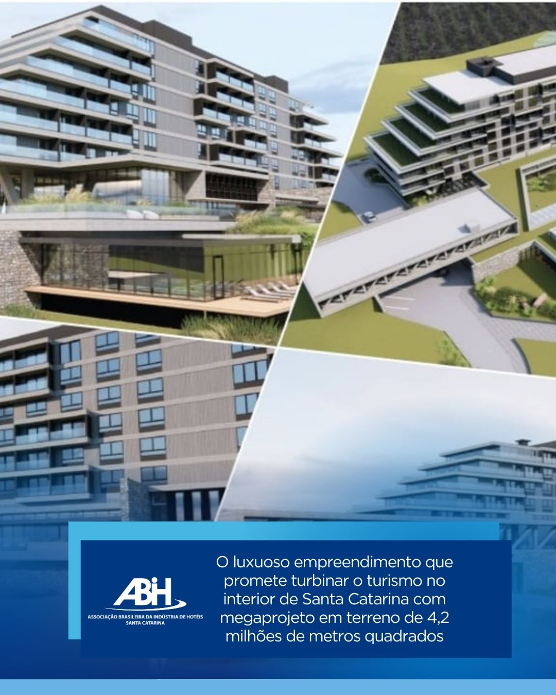 O luxuoso empreendimento que promete turbinar o turismo no interior de Santa Catarina com megaprojeto em terreno de 4,2 milhões de metros quadrados