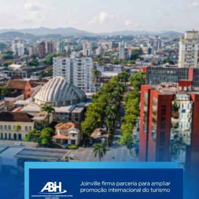 Joinville firma parceria para ampliar promoção internacional do turismo