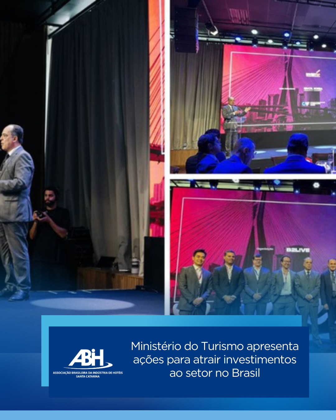 Ministério do Turismo apresenta ações para atrair investimentos ao setor no Brasil