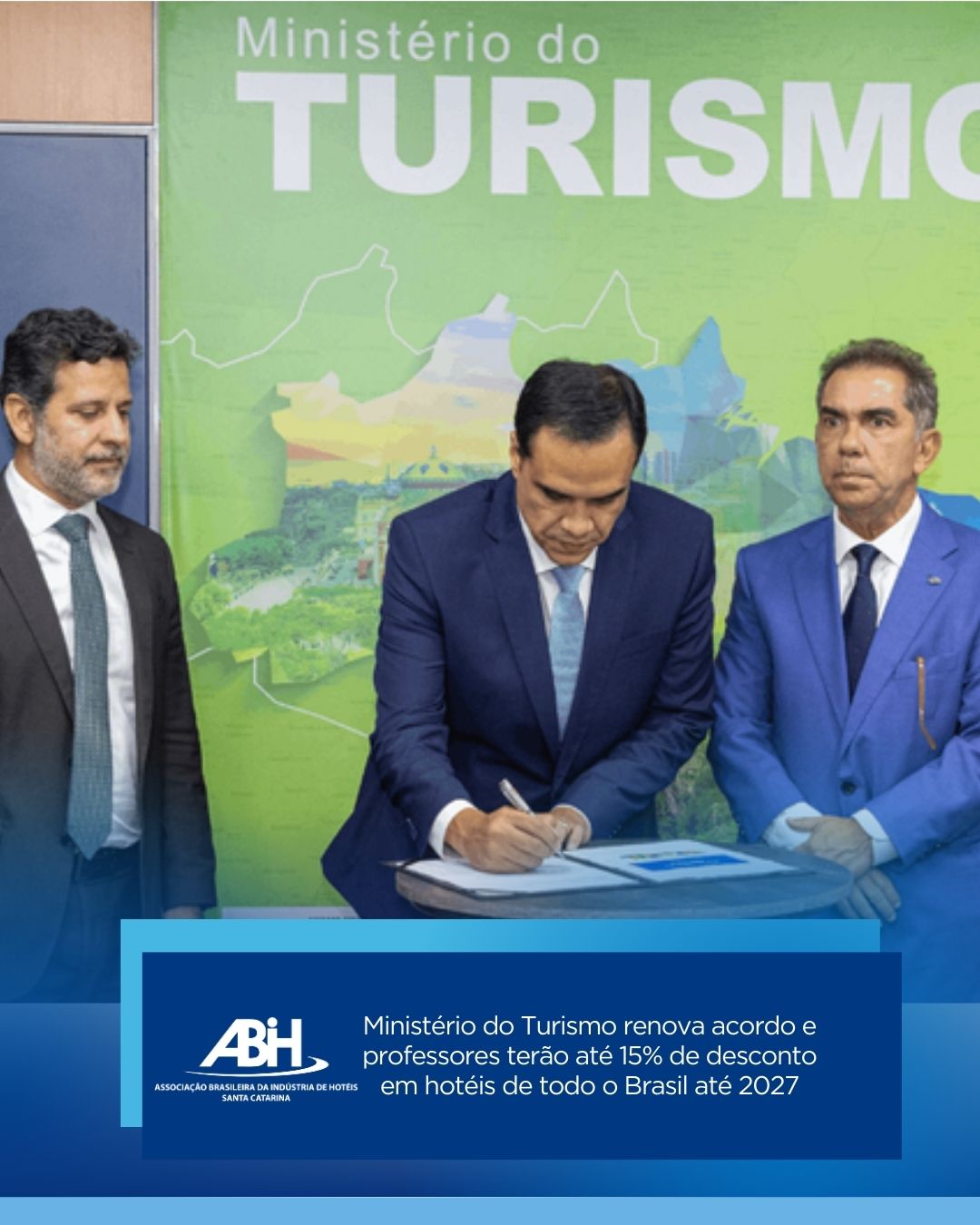 Ministério do Turismo renova acordo e professores terão até 15% de desconto em hotéis de todo o Brasil até 2027