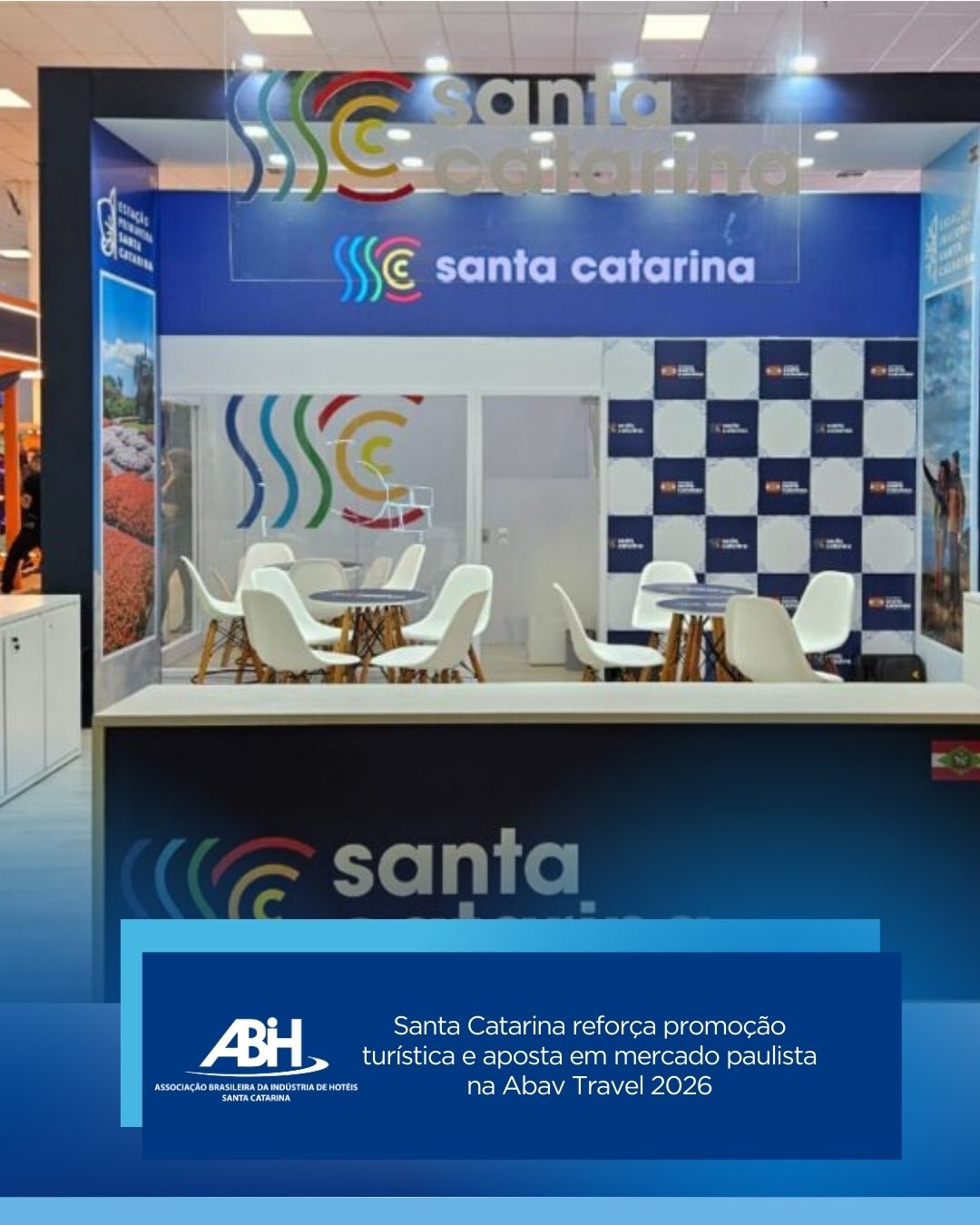 Santa Catarina reforça promoção turística e aposta em mercado paulista na Abav Travel 2026
