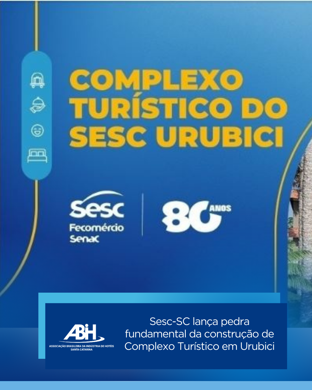 Sesc-SC lança pedra fundamental da construção de Complexo Turístico em Urubici