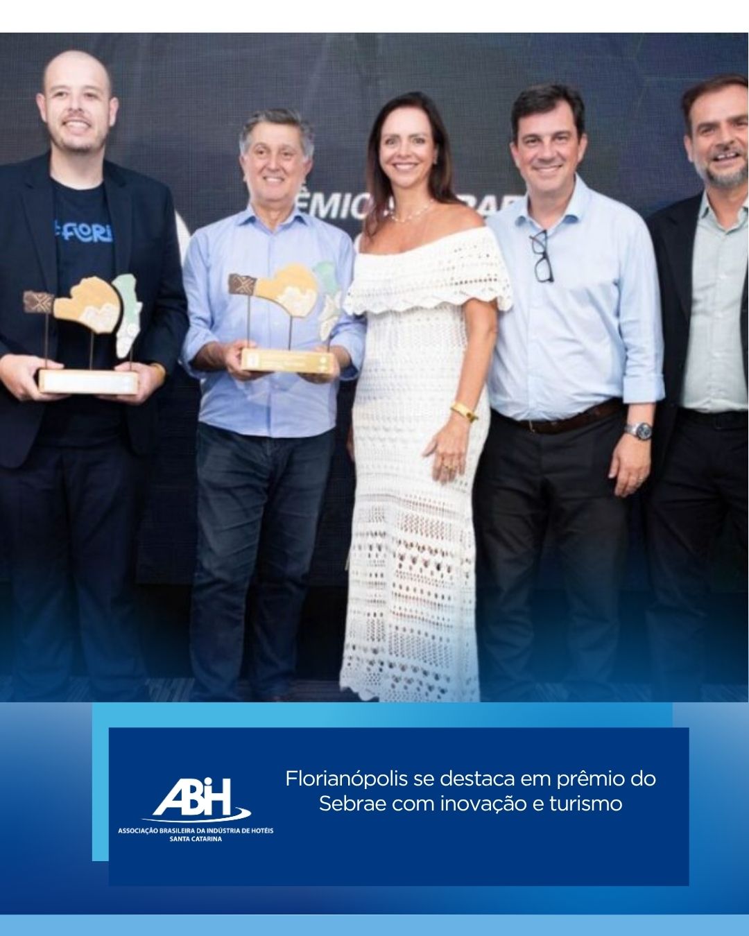 Florianópolis se destaca em prêmio do Sebrae com inovação e turismo