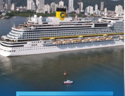 Itajaí se consolida como destaque em cruzeiros e projeta novo terminal para ampliar turismo