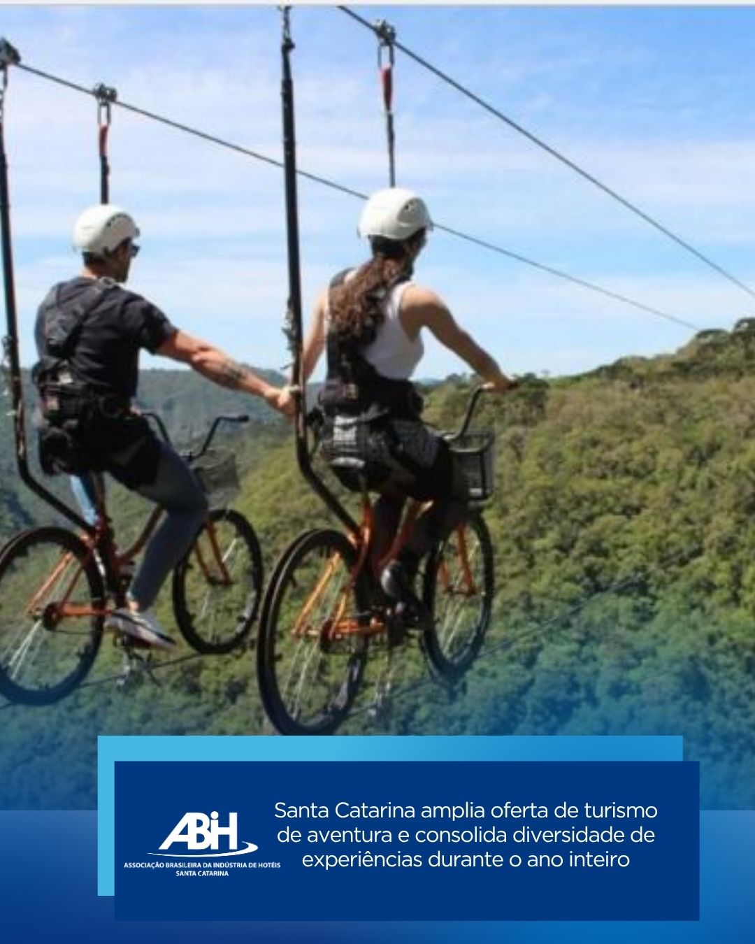 Santa Catarina amplia oferta de turismo de aventura e consolida diversidade de experiências durante o ano inteiro