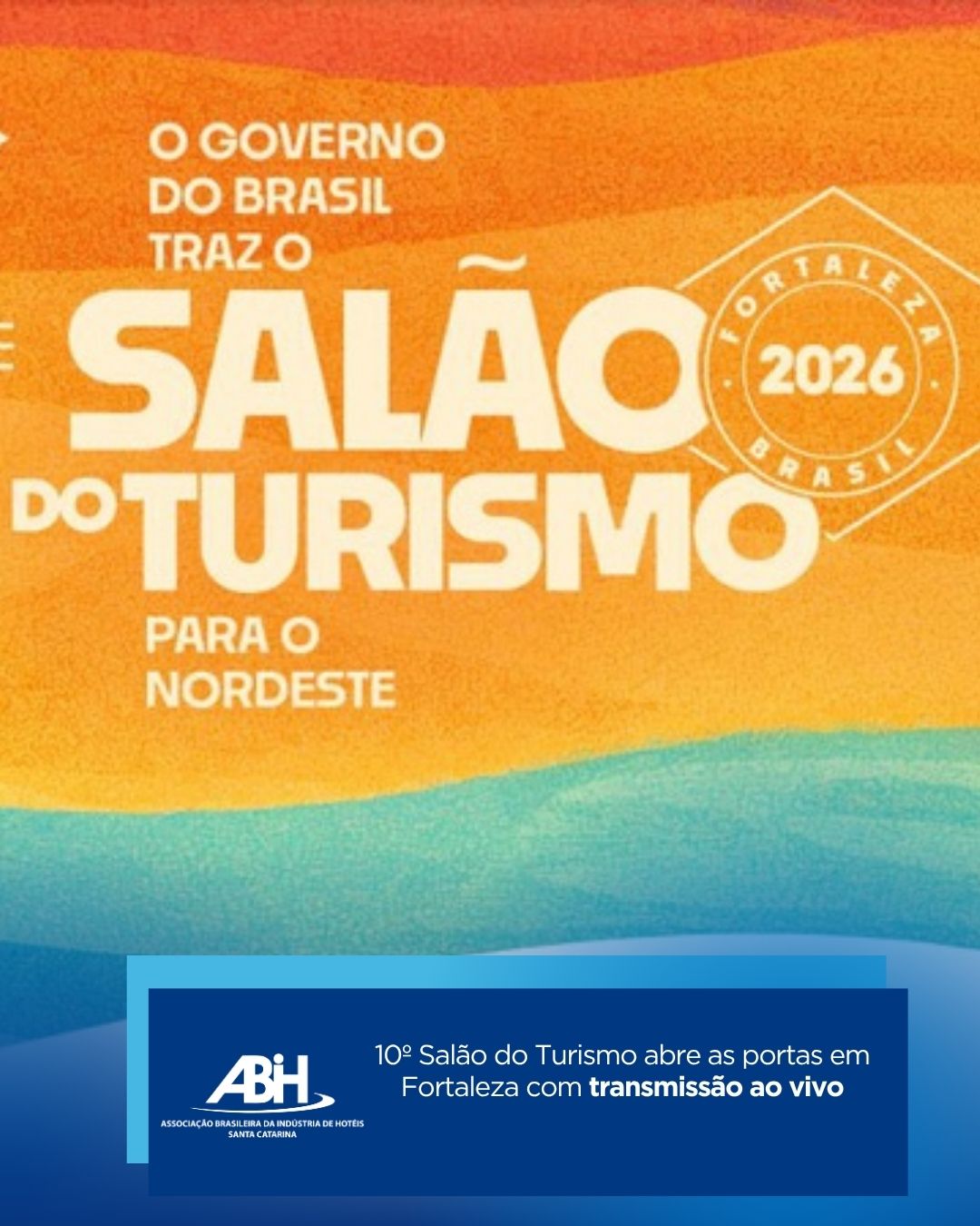 10º Salão do Turismo abre as portas em Fortaleza com transmissão ao vivo