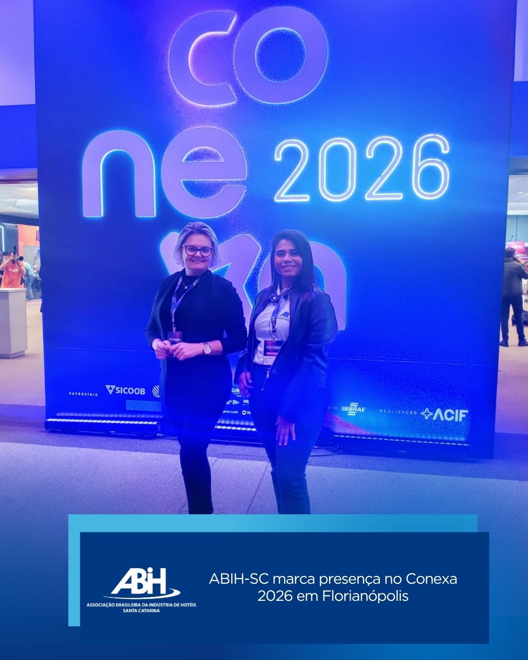 ABIH-SC marca presença no Conexa 2026 em Florianópolis