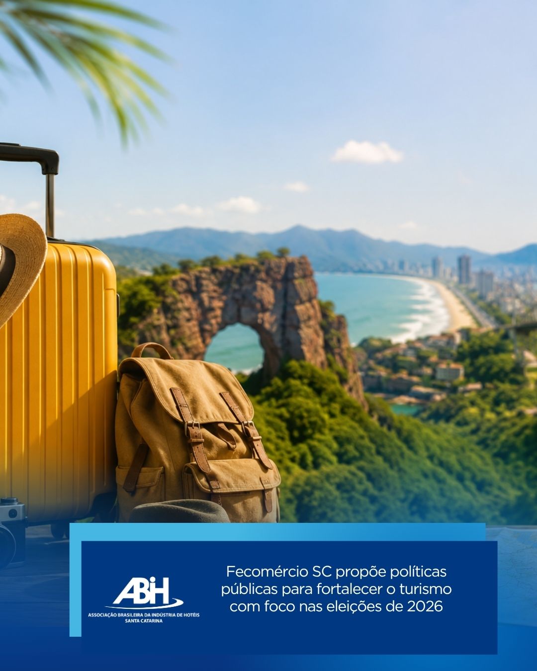 Fecomércio SC propõe políticas públicas para fortalecer o turismo com foco nas eleições de 2026 Fecomércio SC propõe políticas públicas para fortalecer o turismo com foco nas eleições de 2026