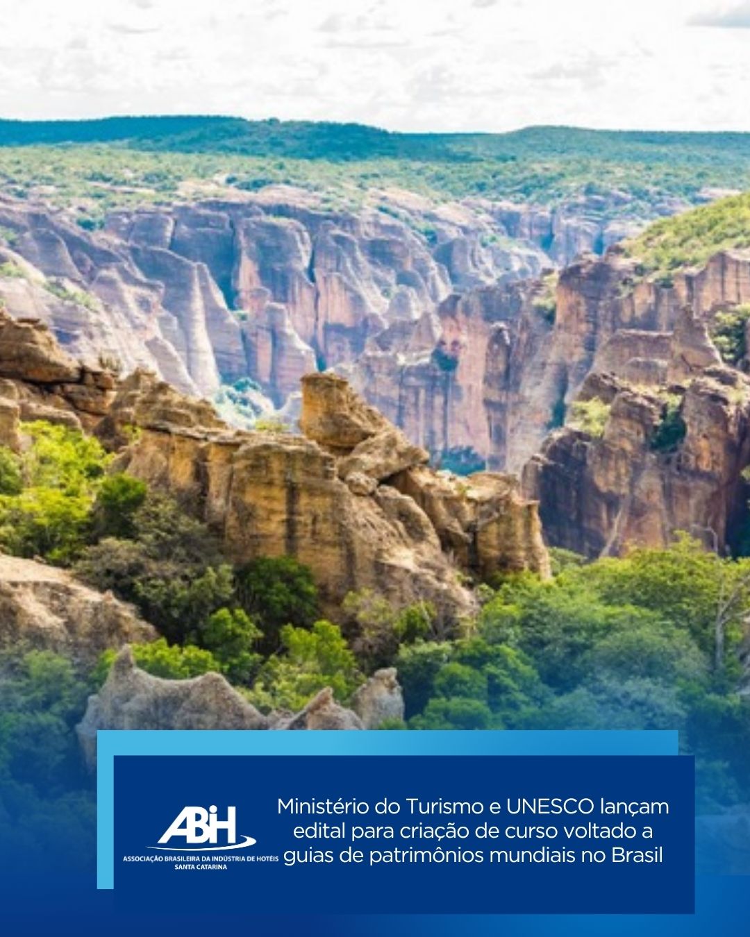 Ministério do Turismo e UNESCO lançam edital para criação de curso voltado a guias de patrimônios mundiais no Brasil