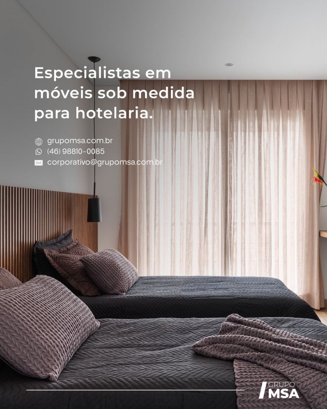 Grupo MSA - Da Concepção à Entrega Soluções que Impulsionam a Hotelaria